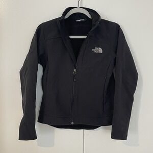 The North Face Womens Black Softshell Jacket XS Athleisure